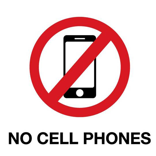 No Cell Phones | CHASS Student Academic Affairs