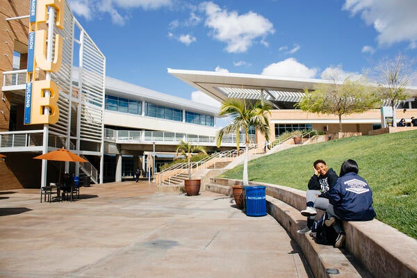 Students at the HUB